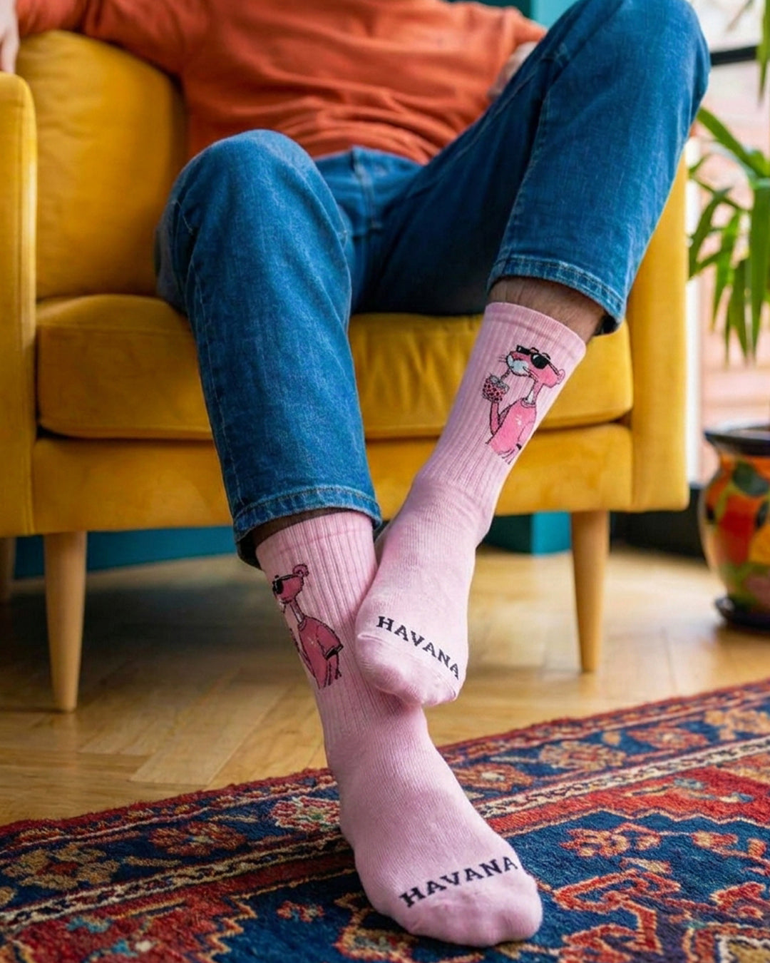 pink panther Socks