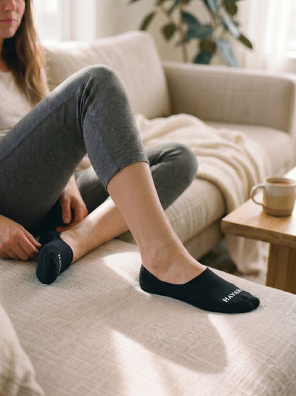 No Show Black 3 Pack Socks