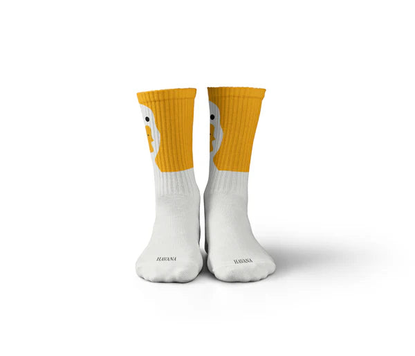 جوارب بيضاء بطة كبيرة