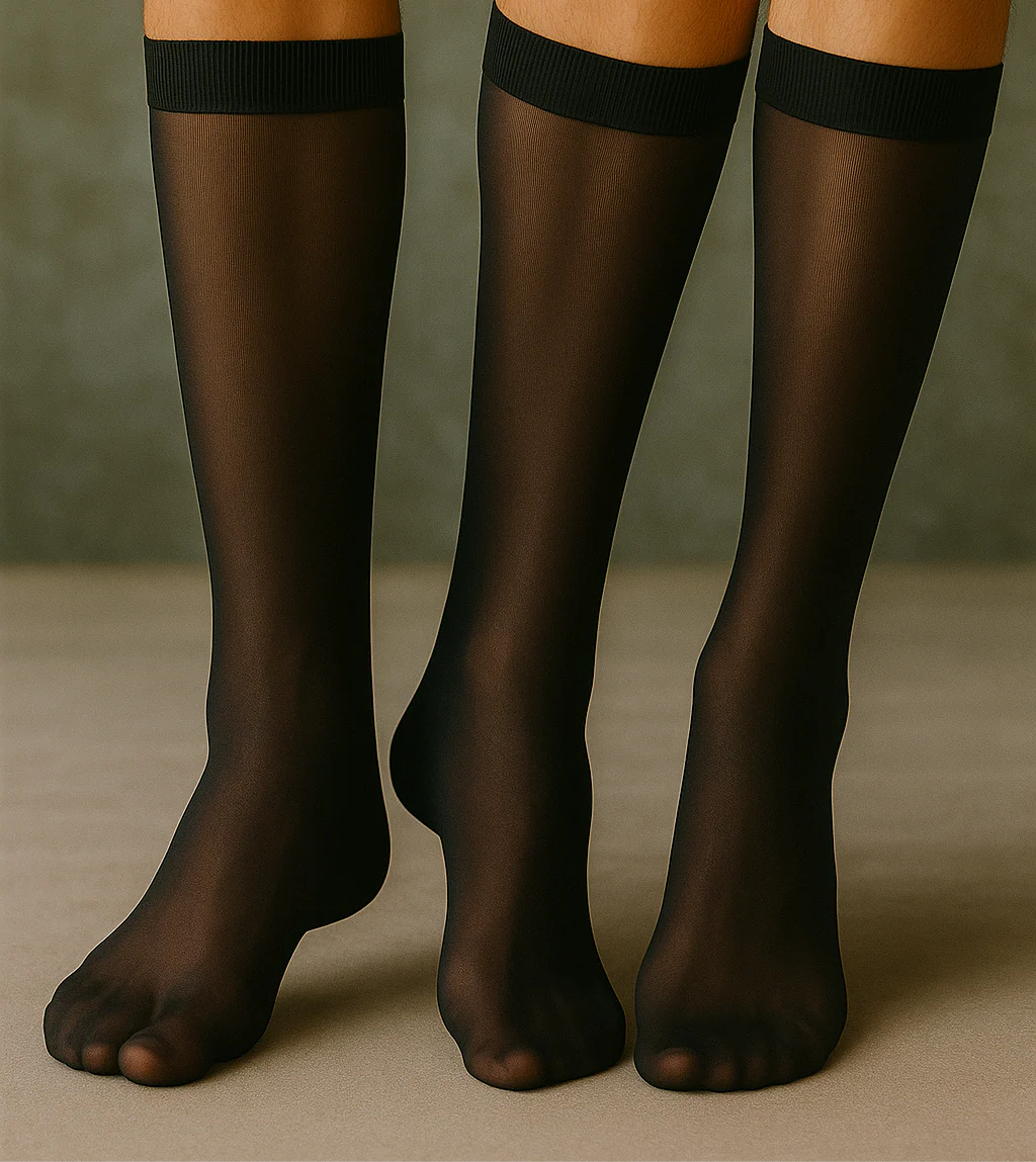 Naylon Men Black 3 Packs