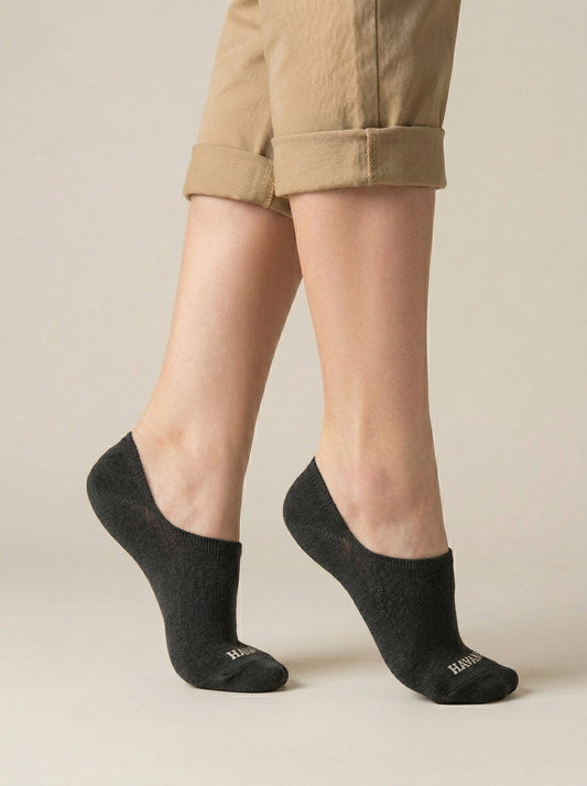No Show Black 3 Pack Socks