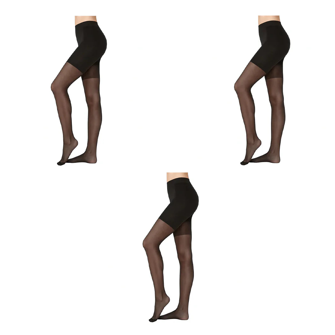 Transparent Long Black Colone 3 Pack