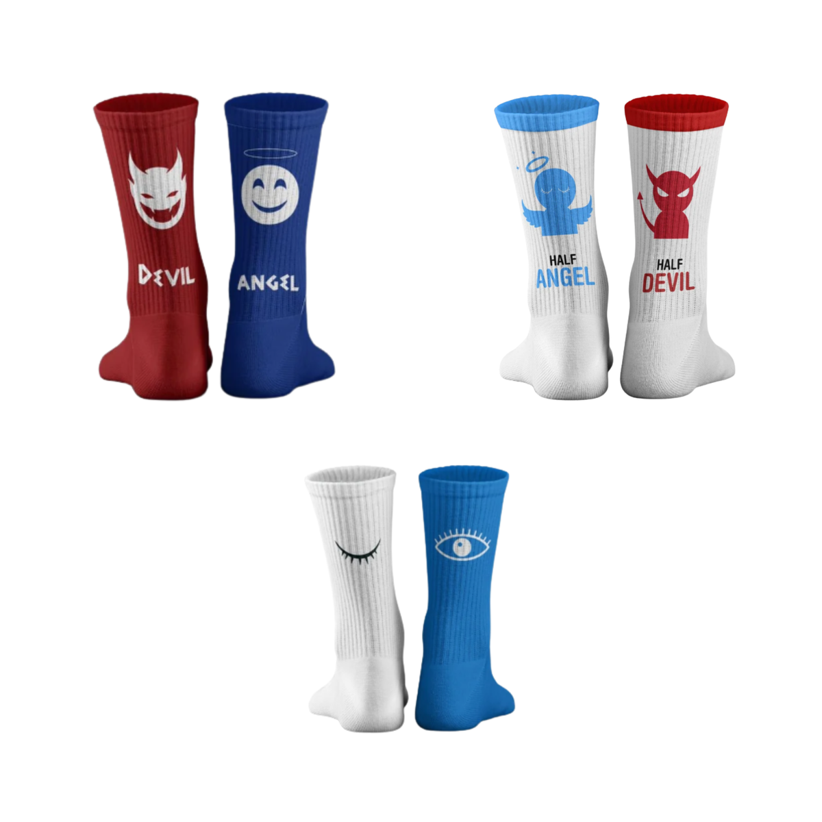 devil mood socks