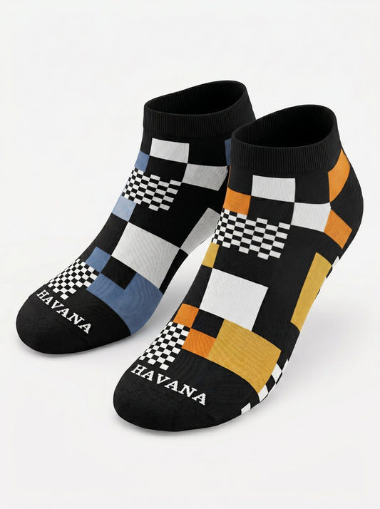 Pixel Play Low Cut Socks