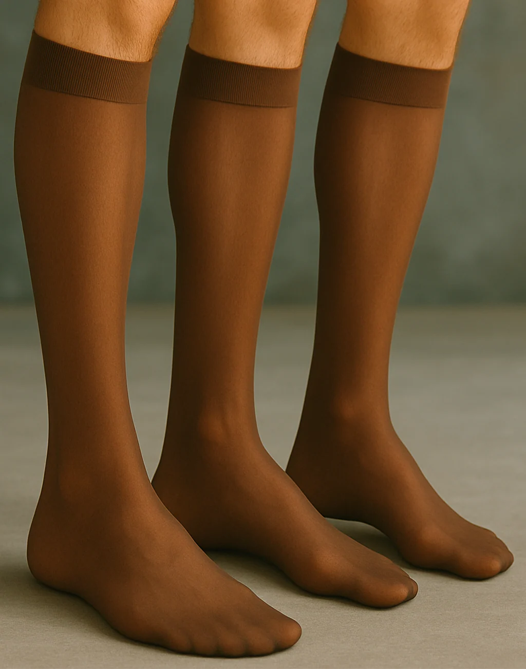 Naylon Men Brown 3 Packs