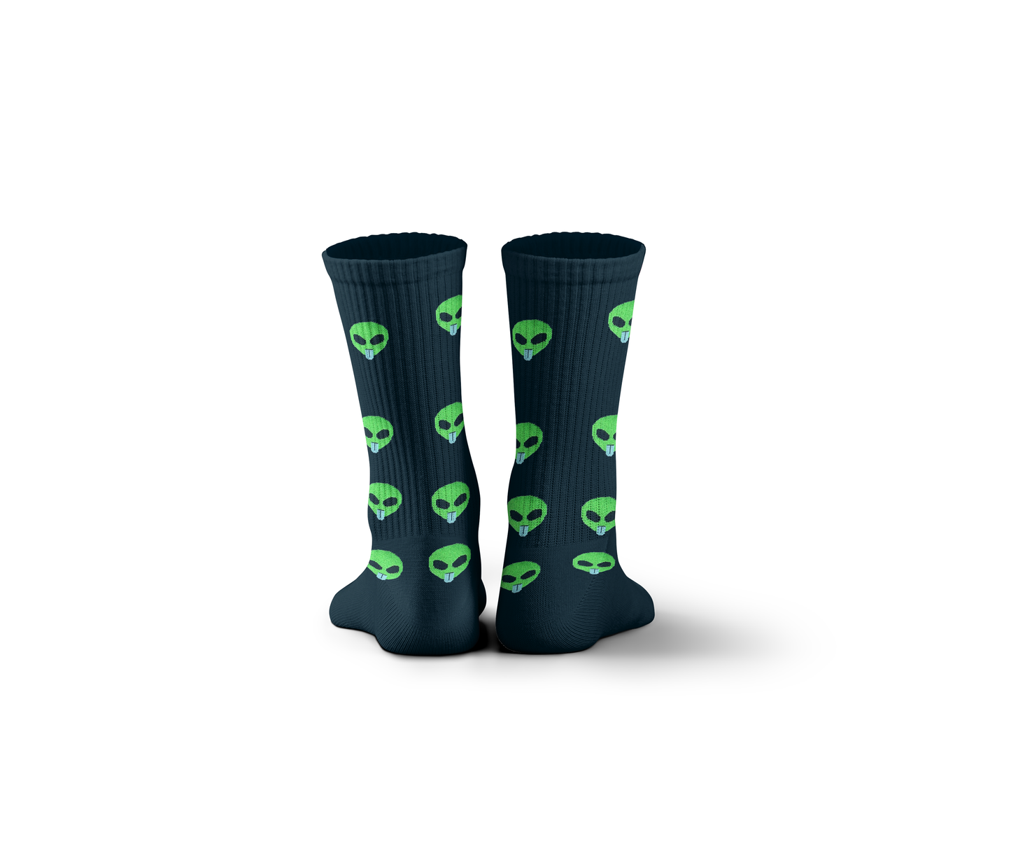 Little Alien Black Socks