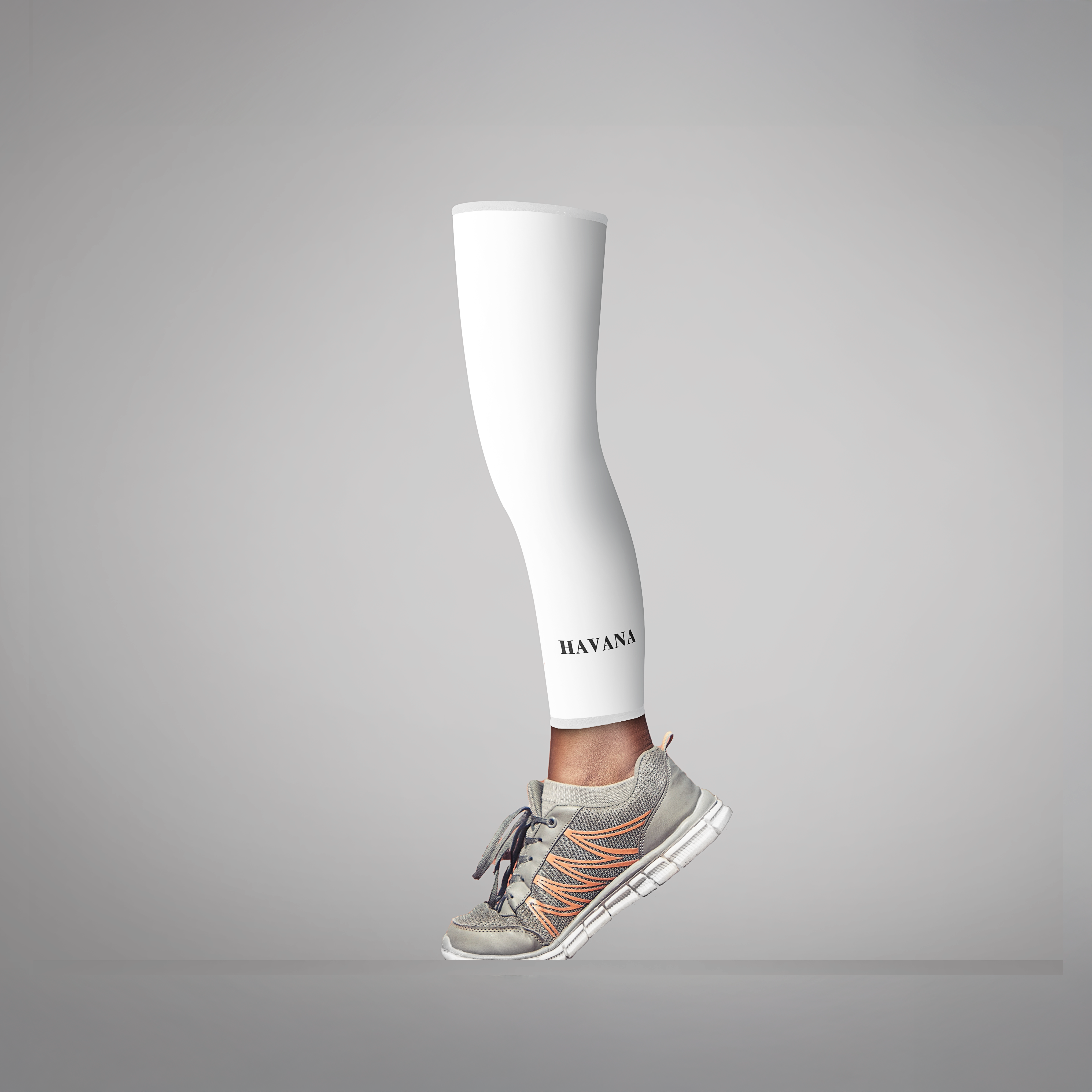 Sleeve Leg white Loose socks