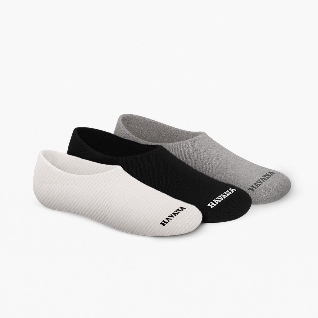 No Show Color 3 Pack Socks