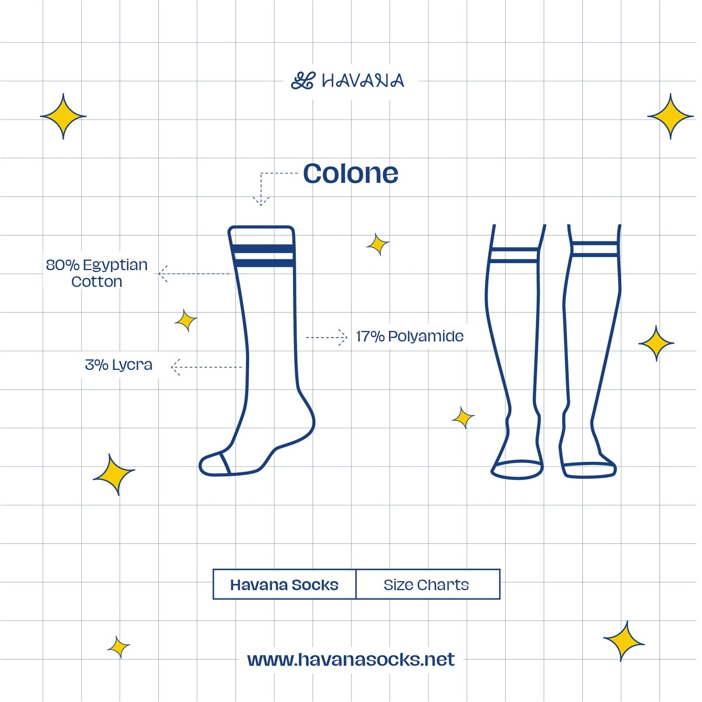 colone blue in white