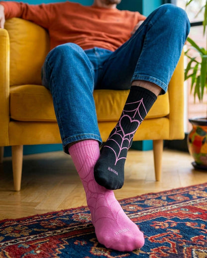 Web of Love Socks