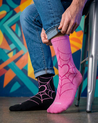 Web of Love Socks