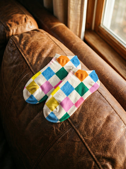 Grid Mode Low Cut Socks