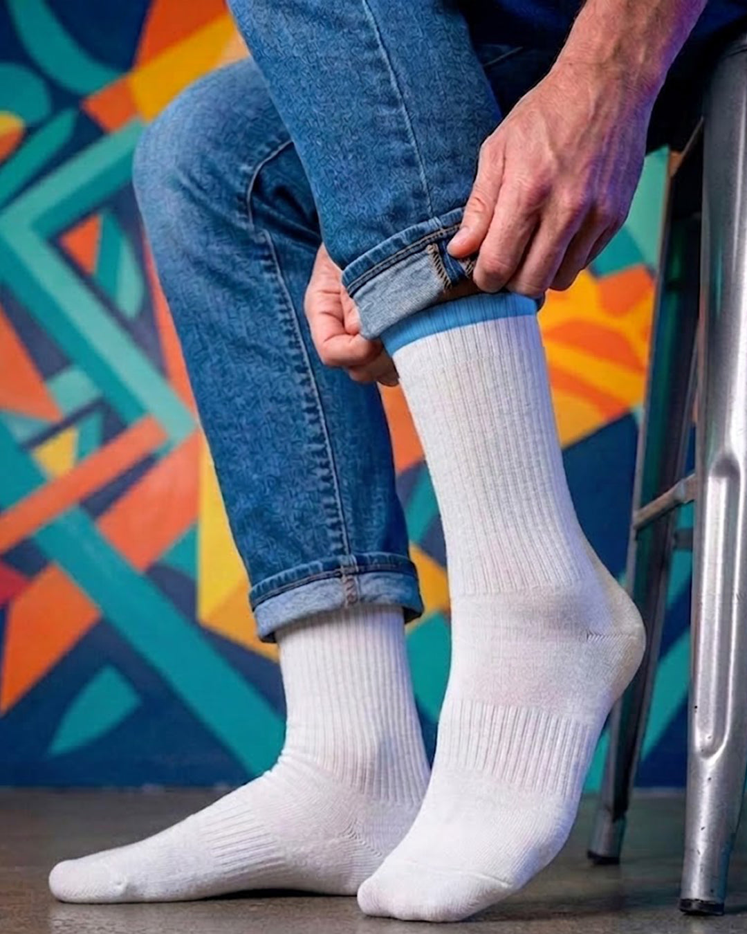 Angle & Devil Mid Calf Socks