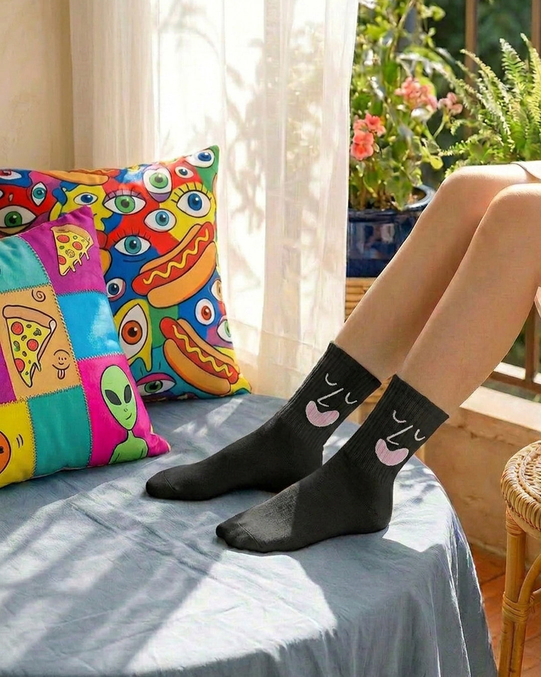 Dreamy Face Socks