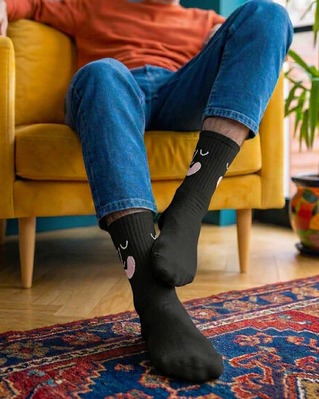 Dreamy Face Socks