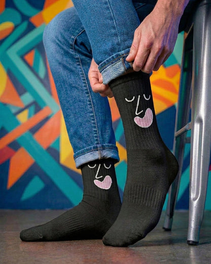 Dreamy Face Socks