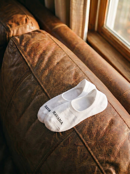 No Show White 3 Pack Socks
