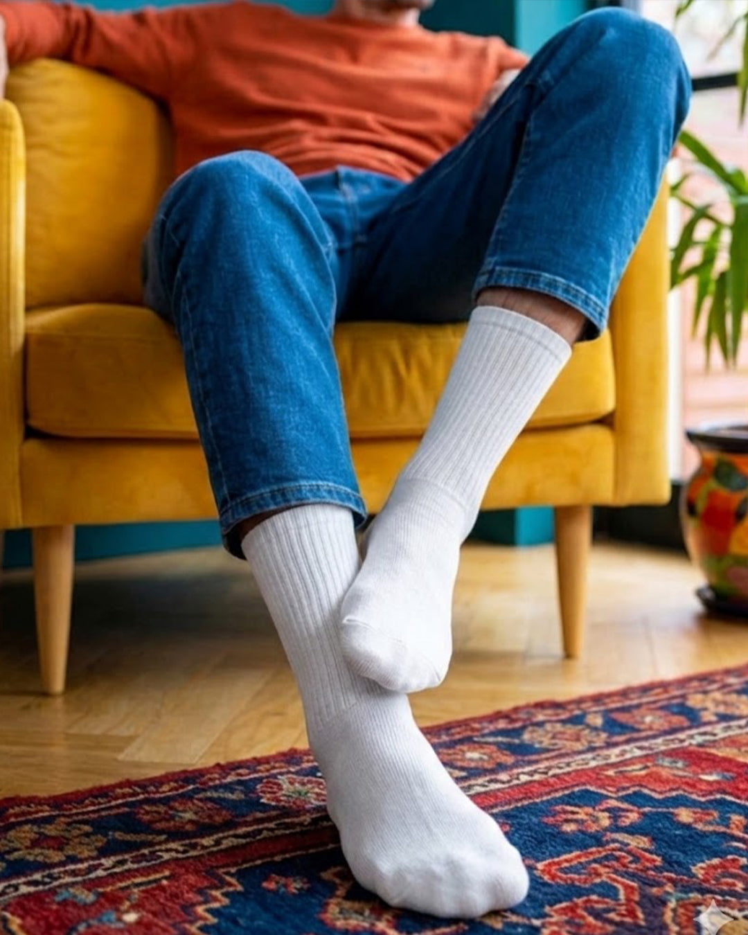Hi Bye Mid Calf Socks