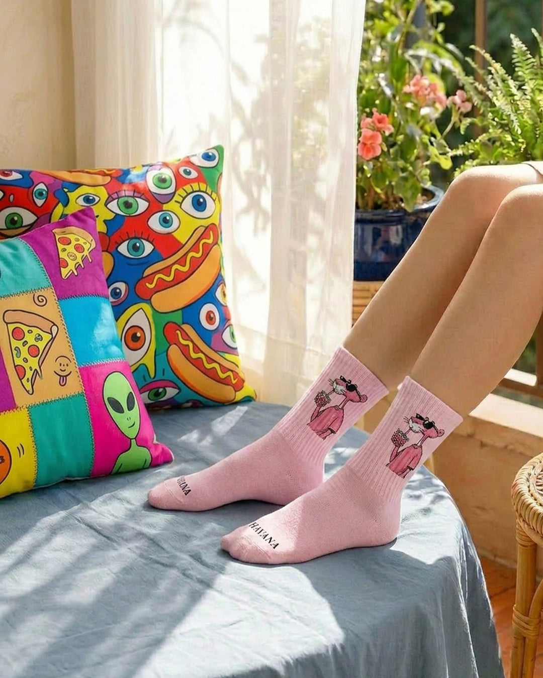 pink panther Socks
