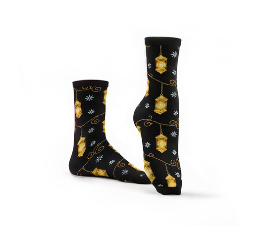Mystic Lanterns Socks