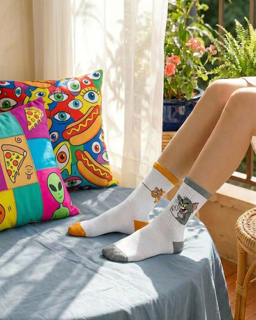 Tom & Jerry Socks