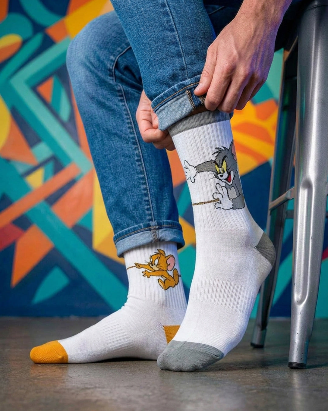 Tom & Jerry Socks