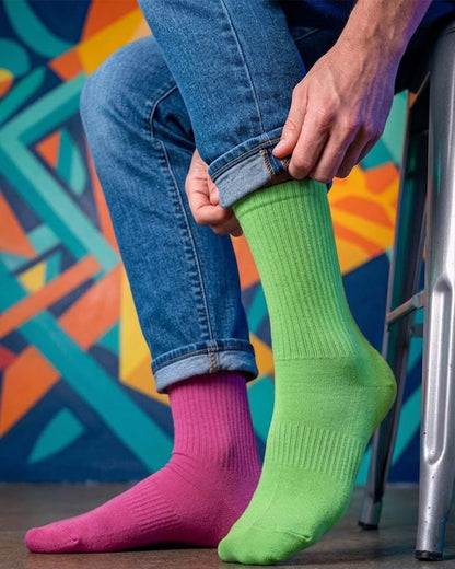 Wanda & Cosmo Mid Calf Socks